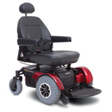 bariatric 1450 red jazzy electric wheelchair by pride mobility raleigh durham m1 medical
