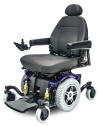 017 Jazzy Electric Wheelchair 614 Heavy Duty by Pride Mobility Raleigh Durham Medical Right  Hand Controller Blue
