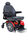 jazzy elite 14 electric wheelchair by pride mobility raleigh durham medical   