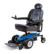 2017 Blue Jazzy Elite ES 1 Electric Wheelchair by Pride Mobility Raleigh Durham Medical