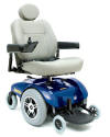 blue jazzy select 14 by pride mobility