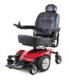 2017 Red Jazzy Select 6 Electric Wheelchair by Pride Mobility Raleigh Durham Medical