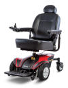 2017 Red Jazzy Select Elite Electric Wheelchair by Pride Mobility Raleigh Durham Medical