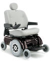 black jazzy 1170xl electric wheelchair by pride mobility
