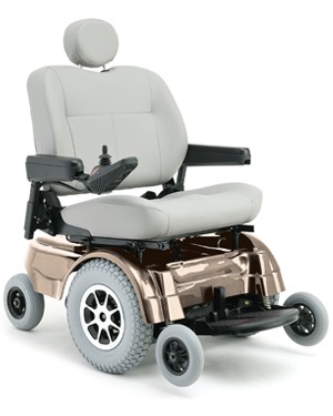 jazzy electric wheelchair 1170xl by pride mobility champagne