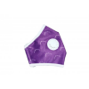 Healthy Air Purple and White with Exhale Valve Face Mask Raleigh Durham Medical N99