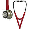 3m Cardiology 3 Burgundy  With Champagne Head Littmann Stethoscope Raleigh Durham Medical 6176