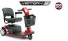 Victory 9 Red Electric Scooter by Pride Mobility Raleigh Durham Medical