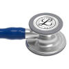 3m Cardiology 3 Navy Blue with Machine Stainless Steel  Head Littmann Stethoscope Raleigh Durham Medical 6154