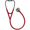 3m Cardiology 3 Burgundy  With Champagne Head Littmann Stethoscope Raleigh Durham Medical 6176