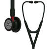 3m Cardiology 3 Black on Black Littmann Stethoscope Raleigh Durham Medical 6200