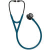 cardiology-iv-6234-high-polish-smoke-finish-carribean-blue-tube-mirror-stem-smoke-headset 3m Cardiology 3 Caribbean Blue Littmann Stethoscope Raleigh Durham Medical 6234